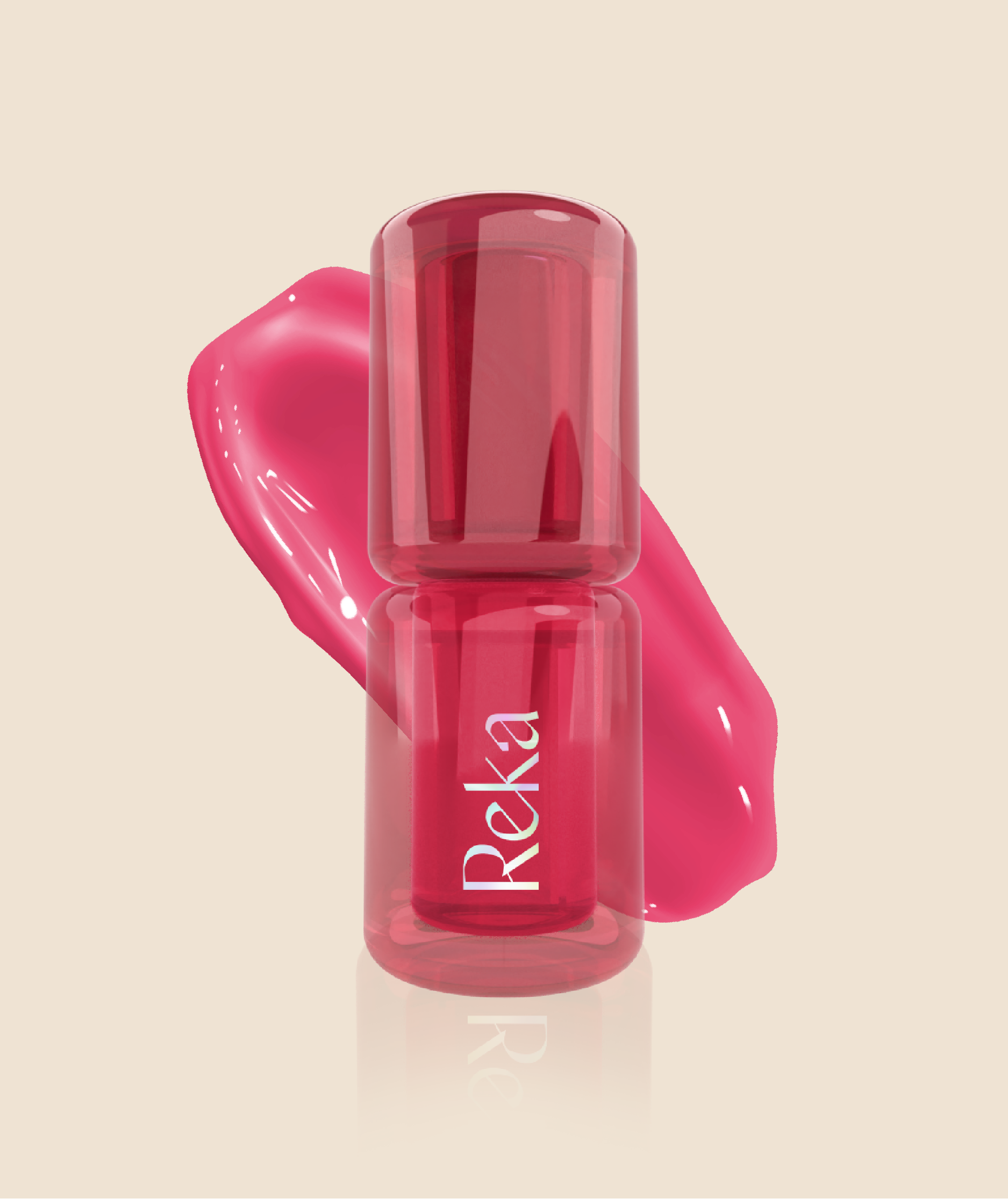 REKA Candy Kiss Lip Tint – Rose Cotton Candy